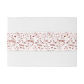 ハッピーバレンタインデー 招待状ベリーバンド (裏面例)