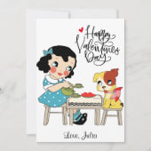 ハッピーバレンタインデー |永遠に可愛お気に入りのい シーズンカード (正面)