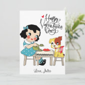 ハッピーバレンタインデー |永遠に可愛お気に入りのい シーズンカード (スタンド正面)