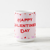 ハッピーバレンタインデー – 特別な人のために コーヒーマグカップ (中央)