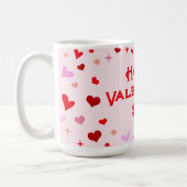 ハッピーバレンタインデー – 特別な人のために コーヒーマグカップ (左)