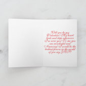 ハッピーバレンタインデー　猫のデザインのポラロイド カード (内部)