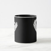 ハッピーバレンタインデー – 私のハートは私のバレンタインC マグカップ (中央)