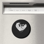 ハッピーバレンタインデー – 私のハートは私のバレンタインC マグネット (インサイチュ (食洗機))