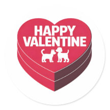 ハッピーバレンタインデー、箱のチョイス&フリのシルエット