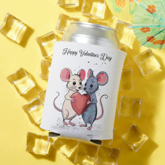 ハッピーバレンタインデー 缶クーラー