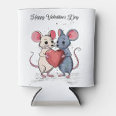 ハッピーバレンタインデー 缶クーラー (正面)