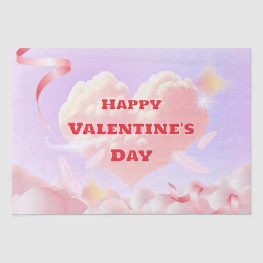ハッピーバレンタインデー 薄葉紙 (正面)