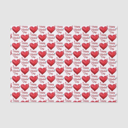 ハッピーバレンタインデー 薄葉紙 (正面)