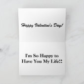 ハッピーバレンタインデー-47954 カード (内部)