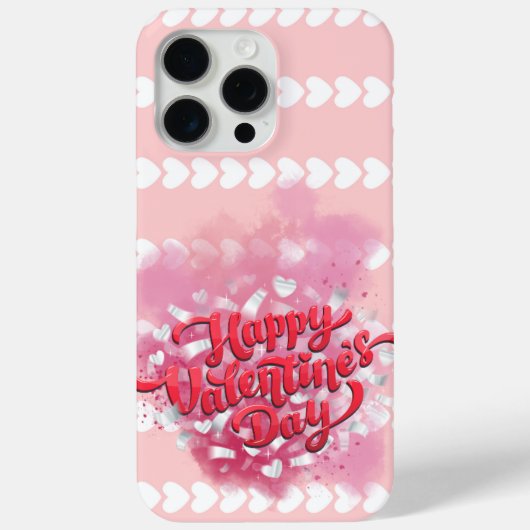 ハッピーバレンタインデー Case-Mate iPhoneケース (裏面)
