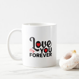 ハッピーバレンタインデー- Love You Forever Images コーヒーマグカップ