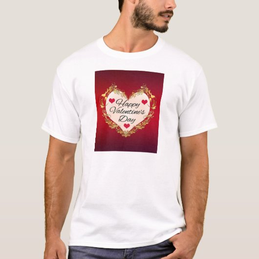 ハッピーバレンタインデー! Tシャツ (正面)