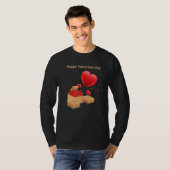 ハッピーバレンタインデー Tシャツ (正面フル)