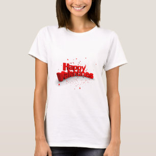 ハッピーバレンタインデー Tシャツ