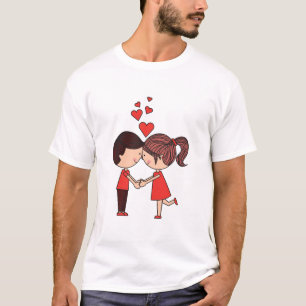 ハッピーバレンタインデー Tシャツ