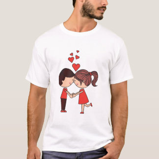 ハッピーバレンタインデー Tシャツ