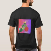 ハッピーバレンタインデー Tシャツ (裏面)