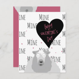 ハッピーバレンタインデー | Your Sheep-ly 最高の The  | ノートカード