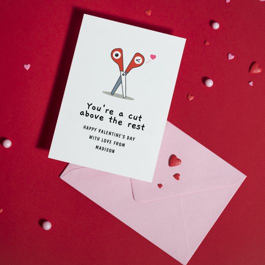 ハッピーバレンタインデーAはあなたは残りの部分より上の部分 ノートカード