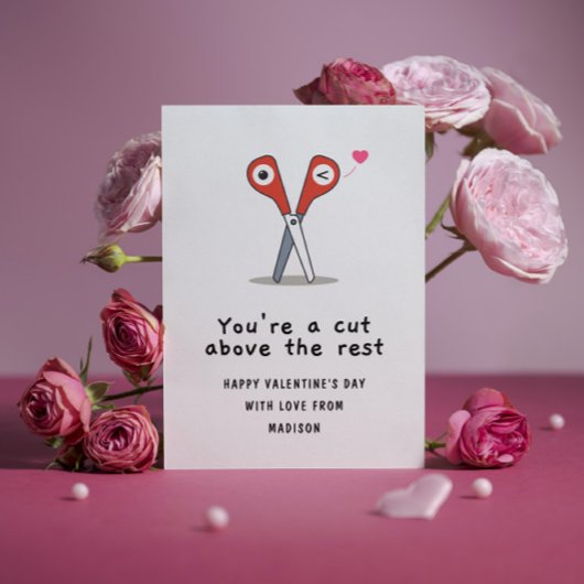 ハッピーバレンタインデーAはあなたは残りの部分より上の部分 ノートカード