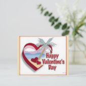 ハッピーバレンタインデーfromフロリダ シーズンポストカード (スタンド正面)