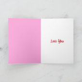 ハッピーバレンタインデーMailBoxグリーティングカード カード (内部)