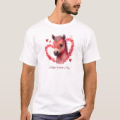 ハッピーバレンタインデーTシャツ Tシャツ (正面)