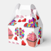 ハッピーバレンタインハッピーバースデーゲーブルビーフボックス フェイバーボックス (正面サイド)