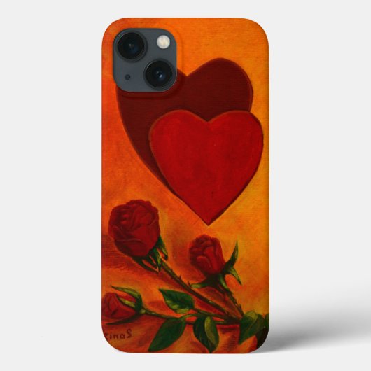 ハッピーバレンタイン記念日ウエディング！ Case-Mate iPhoneケース (裏面)