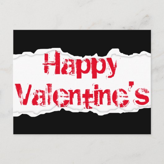 ハッピーバレンタイン シーズンポストカード (正面)