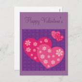 ハッピーバレンタイン シーズンポストカード (正面/裏面)