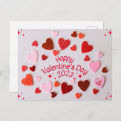 ハッピーバレンタイン シーズンポストカード (正面/裏面)