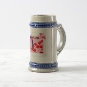 ハッピーバレンタイン ビールジョッキ (正面右)