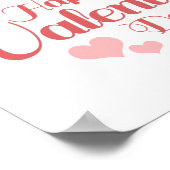 ハッピーバレンタイン ポスター (角)