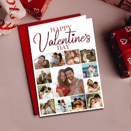 ハッピーバレンタイン | 妻の詩の赤い休日 カード