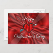 ハッピーバレンタイン(&A) シーズンポストカード (正面/裏面)