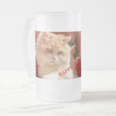 ハッピーバレンティンズデイマグス2022 フロストグラスビールジョッキ (正面左)