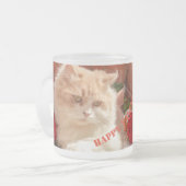 ハッピーバレンティンズデイマグ フロストグラスマグカップ (正面左)