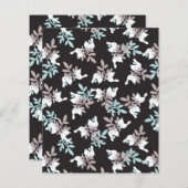 ハッピーバンニーとフローラグレーデンパターンスローピル (正面/裏面)