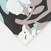 ハッピーバンニー フリースブランケット