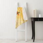 ハッピーバンブルハチ蜂蜜の名前を滴下 シェルパブランケット (インサイチュ)