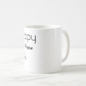 ハッピーバーガーパーソンデイマグ コーヒーマグカップ (正面右)