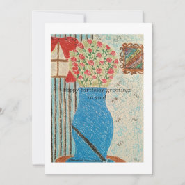 ハッピーバースデーあいさつフラットホリデーカー シーズンカード