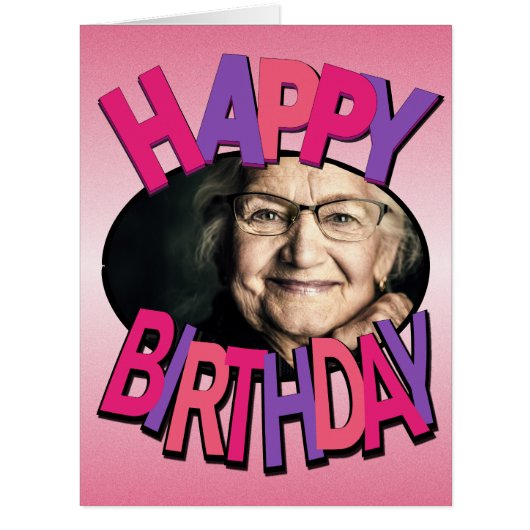 ハッピーバースデーあいさつ (正面)