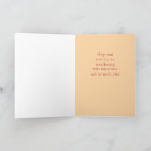 ハッピーバースデーおいしいケーキ カード (内部)