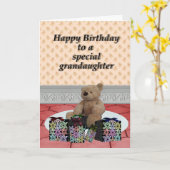 ハッピーバースデーおじいちゃん1. カード (黄色い花)