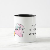 ハッピーバースデーおじいちゃん！2トーンコンボマグカップ マグカップ (中央)
