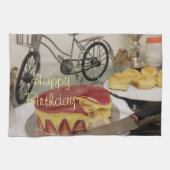 ハッピーバースデーおはよう キッチンタオル (横)