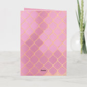 ハッピーバースデーおばあちゃんの写真カード 招待状 (裏面)